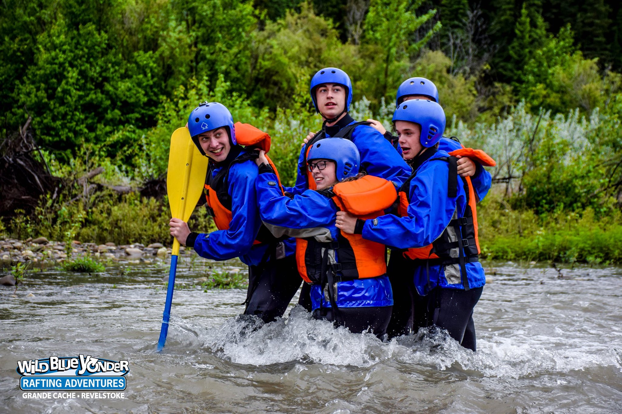 Practice rescue in action.